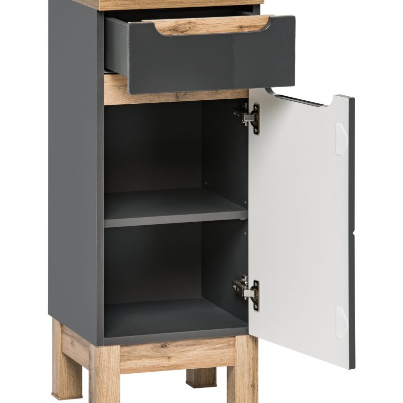2259745 Szafka boczna 35cm 1 drzwi 1 szuflada