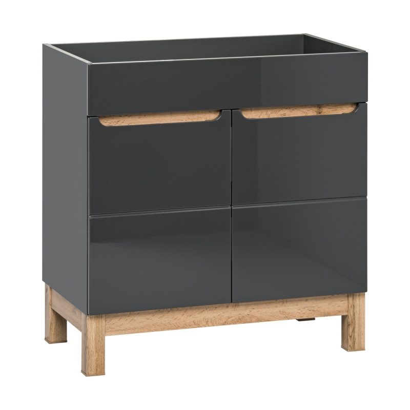 Szafka pod umywalkę 80cm 2 drzwi