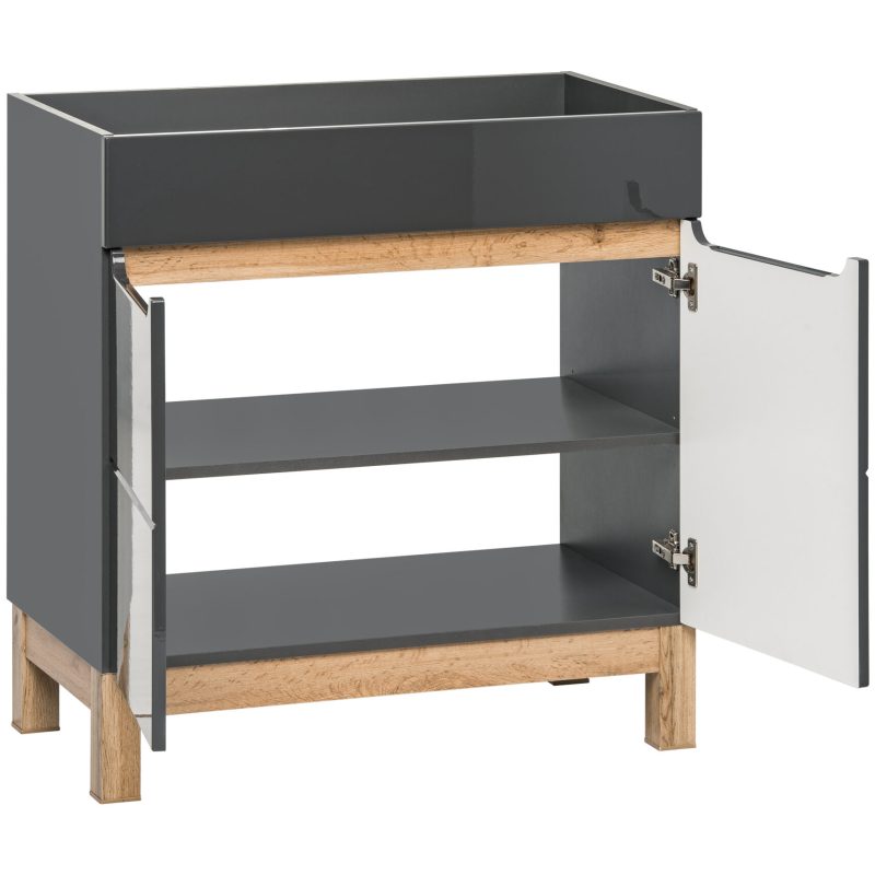 Szafka pod umywalkę 80cm 2 drzwi