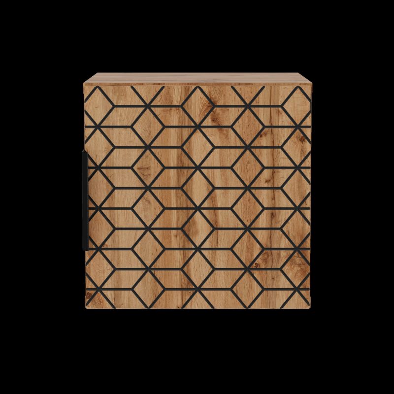 2259664 Szafka Górna Qubik 30x30cm 1 Drzwi
