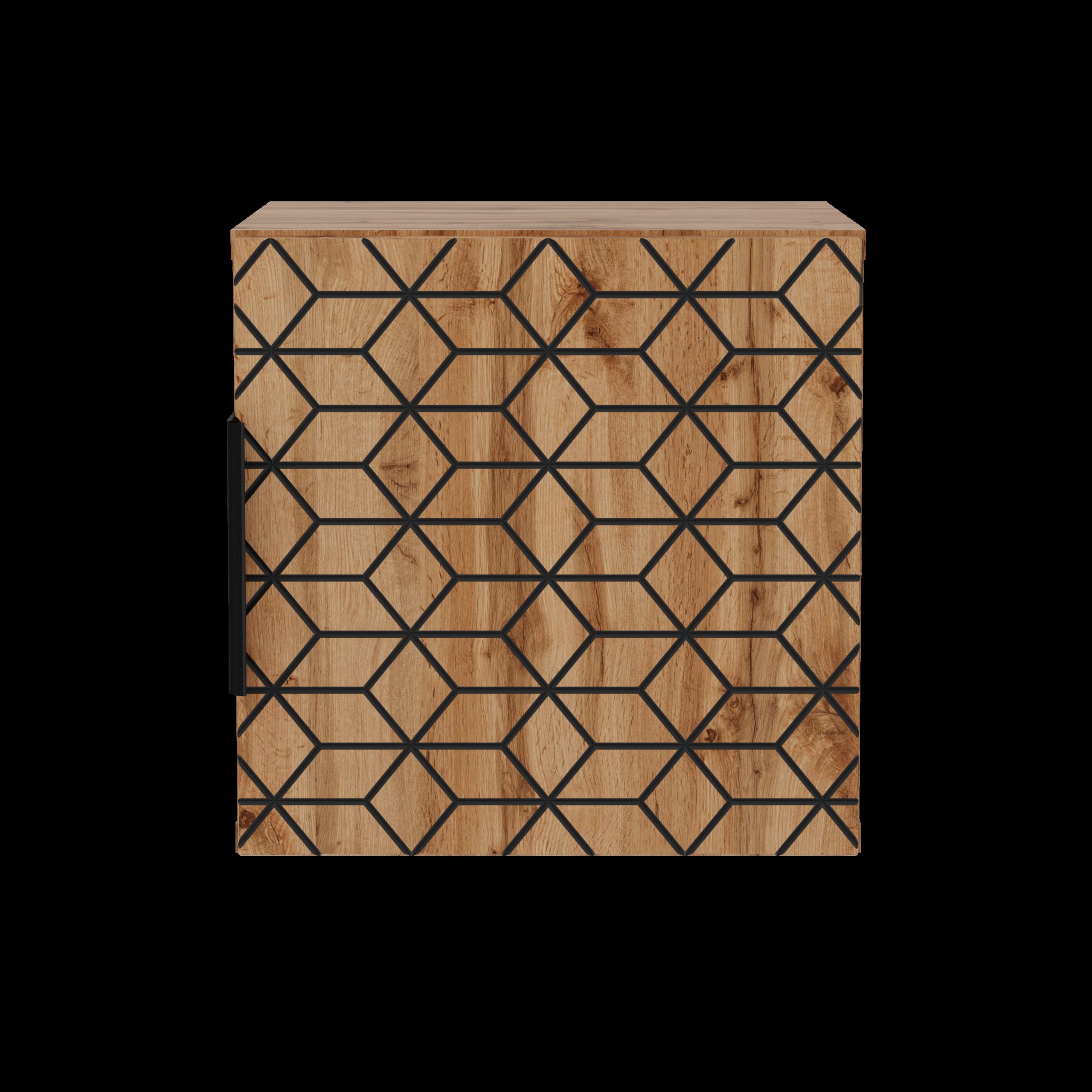 2259664 Szafka Górna Qubik 30x30cm 1 Drzwi