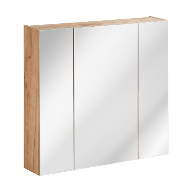Szafka z Lustrem 80cm 3 Drzwi