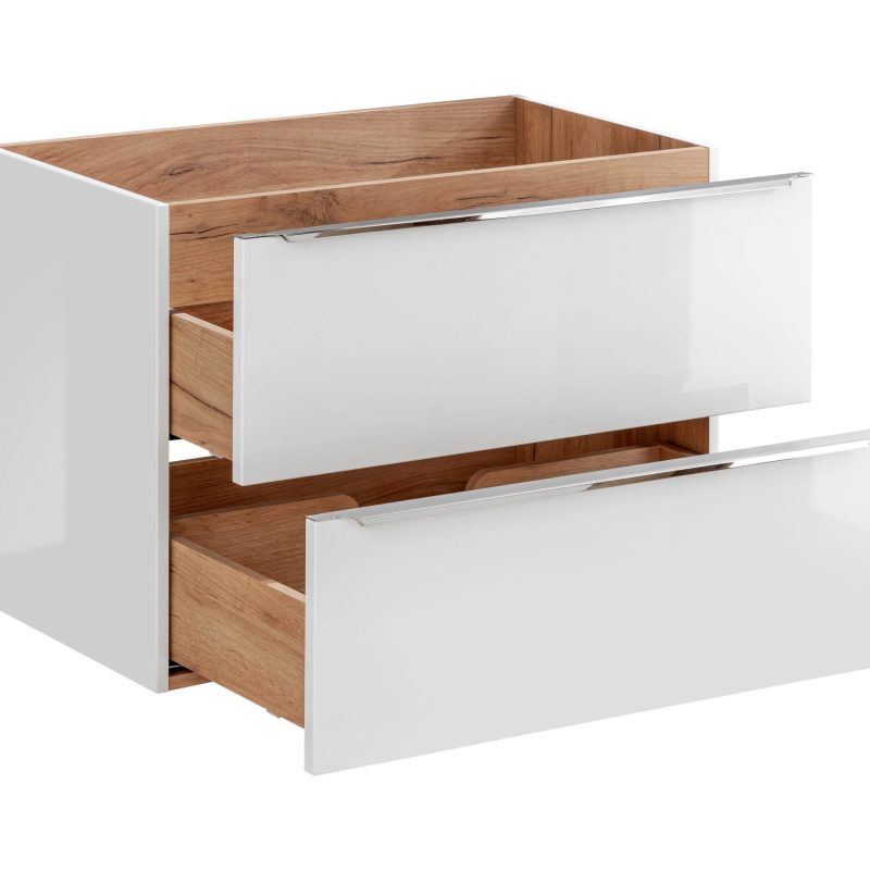 2259842 Szafka pod umywalkę 80cm 2 szuflady