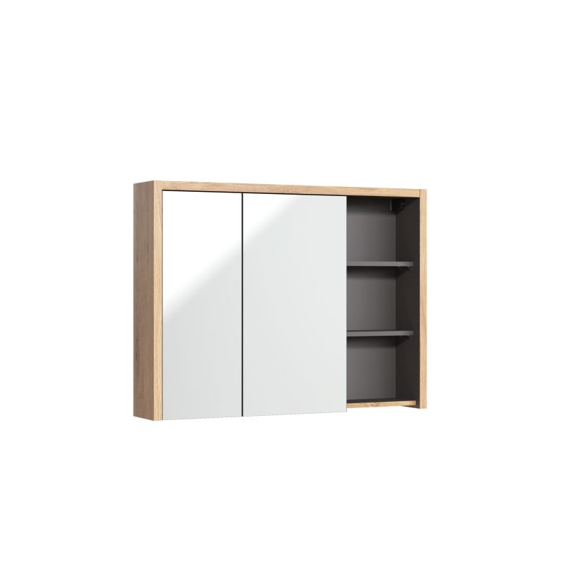 Szafka z lustrem 100cm 2 Drzwi
