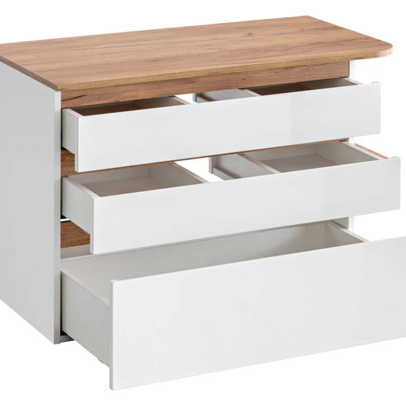 Szafka pod umywalkę 90cm 3 Szuflady