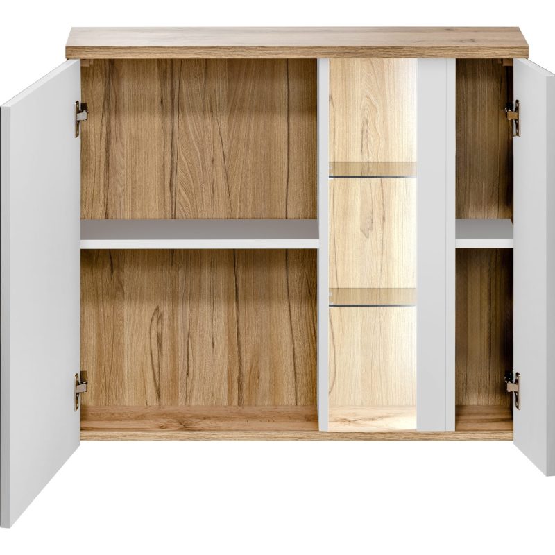 2267498 Szafka z lustrem 80cm 2 drzwi