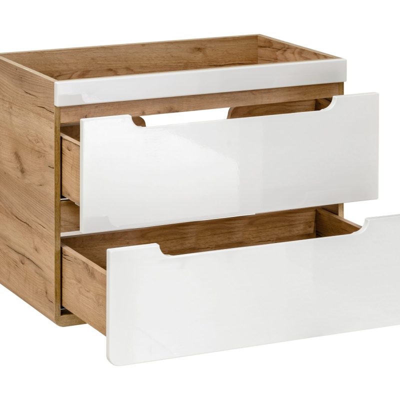 Szafka pod umywalkę 80cm 2 szuflady